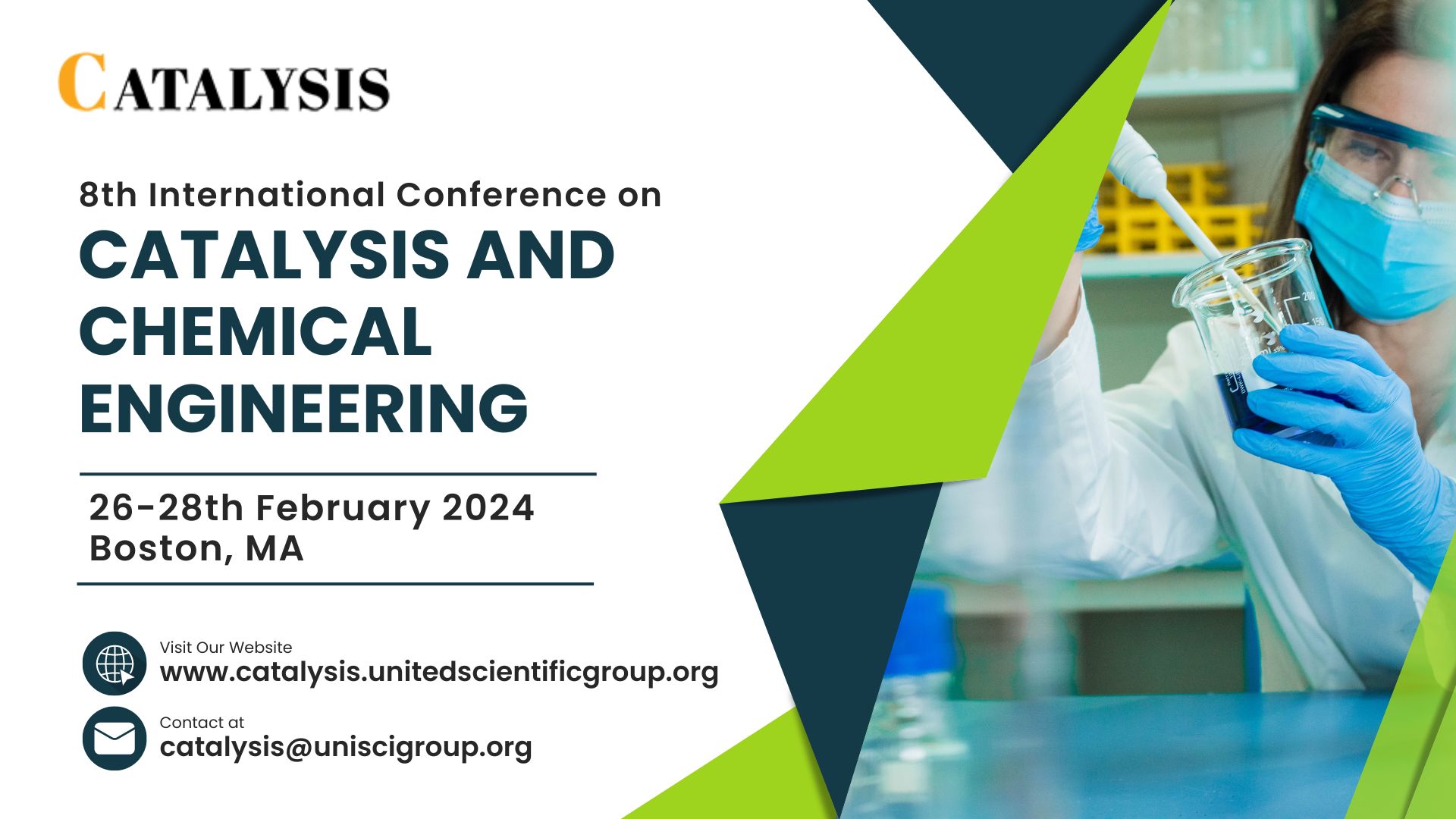 KONFERENSI CATALYSIS - 8TH INTERNASIONAL CONFERENCE ON CATALYSIS AND CHEMISTRY ENGINEERING